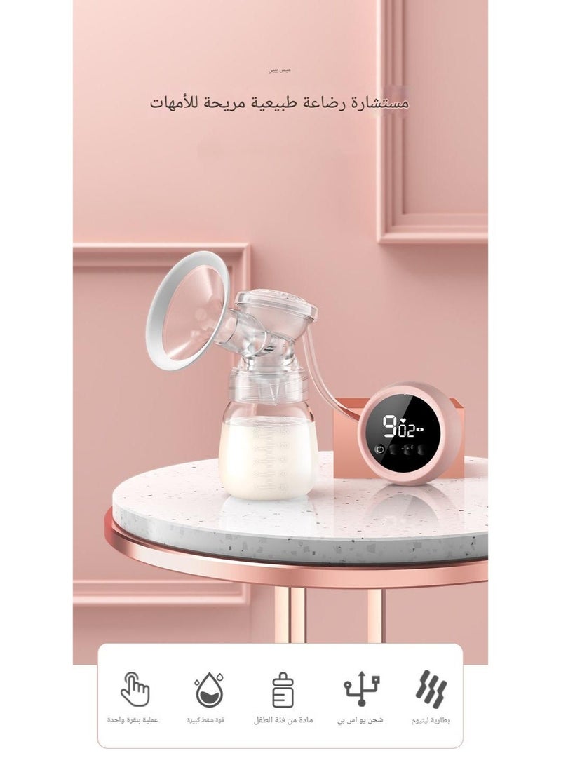 MissBaby Double Electric Breast Pump - 9 Massage and Suction Levels, Anti-Reflux Design, Quiet Portable Breast Pump - Image 3